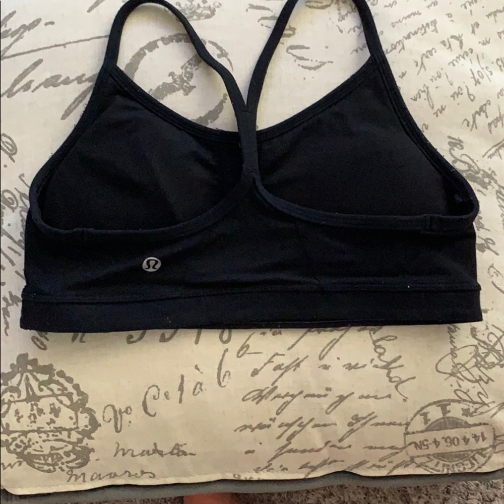 Lululemon Flow Y Bra black size 4
